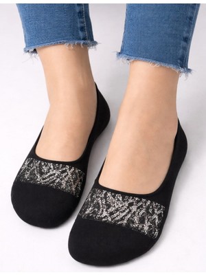 Gigi Giyim Sim Detaylı Kadın Babet Çorap