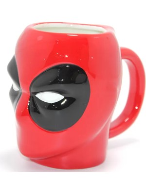 MiraLive Marvel Deadpool 3D Kabartmalı Kupa Bardak