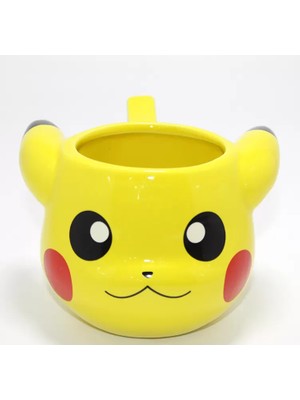 MiraLive Pokemon Pikachu 3D Kabartmalı Kupa Bardak