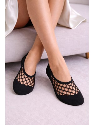 Gigi Giyim File Detaylı Kadın Babet Çorap