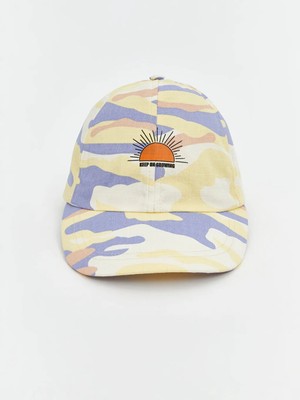 LC Waikiki Lcw Eco Beyaz Nakışlı Kadın Kep Şapka