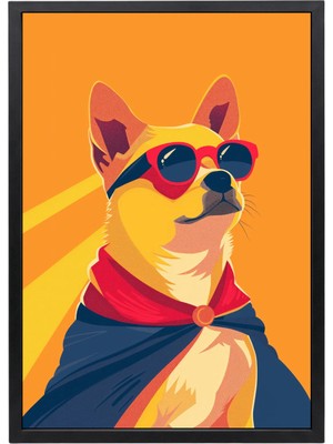 Havhav Bey Siyah Çerçeveli Tablo