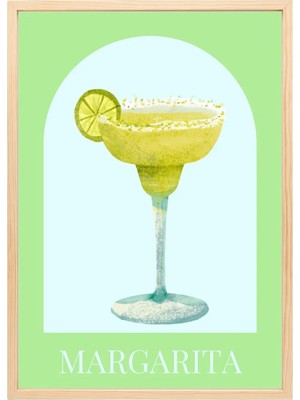 Margarita Tablo Beyaz Çerçeveli Tablo