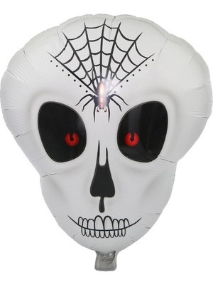 Sylar Örümcek Ağ Desenli Iskelet Folyo Balon