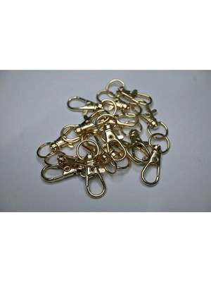 Orhan Çanta 150 Adet 0.8 cm Balık Kanca Altın Rengi - Metal Çanta ve Cüzdan Askı Klipsi