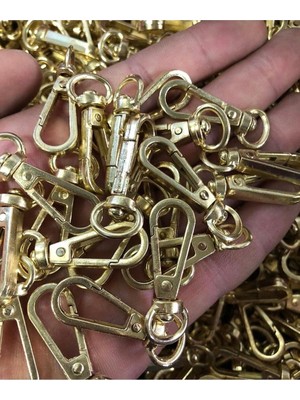 Orhan Çanta 1000 Adet 1cm Yaylı Kanca Altın Renk