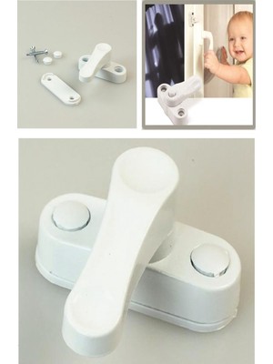 Nemere  Pvc Pimapen Pencere Cam Balkon Kapısı Güvenli Emniyet Kilidi