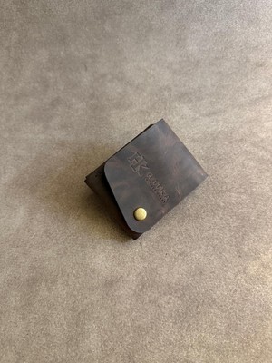 HATKA Leather Craft El Yapımı Hakiki Deri Cüzdan - Slim Fold K2