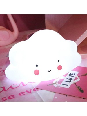 Toyigoo  Sevimli Bulut Şeklinde LED Dekoratif Gece Lambası Aydınlatması TYGRSYT9573