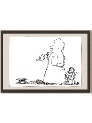 Karikatural Xiao Cheng Sen 29X21CM Orijinal Karikatür BOD04278