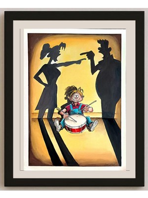 Karikatural Lei Hao 29X21CM Orijinal Karikatür BOD03845