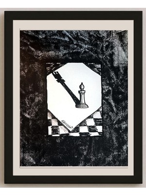 Karikatural Shahriar Asadi 29,6X21CM Orijinal Karikatür BOD04279