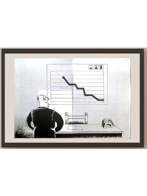 Karikatural Limin Zheng 29X21CM Orijinal Karikatür BOD03425