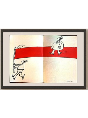 Karikatural Dachuan Xia 29X21CM Orijinal Karikatür BOD04132