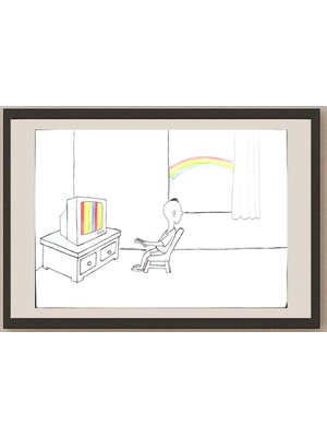 Karikatural Jia Rui Jun 29X21CM Orijinal Karikatür BOD03860