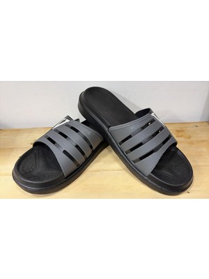 Gezer Erkek Terlik Günlük Kullanım İçin Eva Malzemeden Yapılmış Taban Siyah Renkli