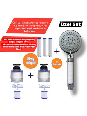 Truva Yeni Yedek Filtreli Set