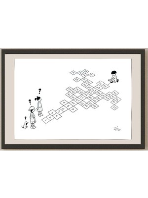 Karikatural Alvisio Suares 29X21CM Orijinal Karikatür BOD03867