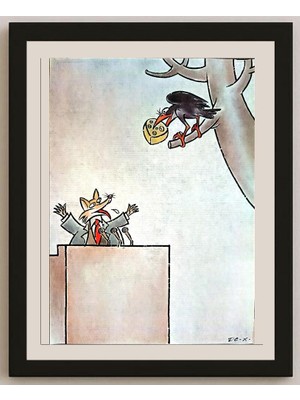 Karikatural Dachuan Xia 29X21CM Orijinal Karikatür BOD04328