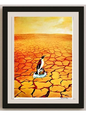 Karikatural Xiaowiang Hou 29X21CM Orijinal Karikatür BOD03992