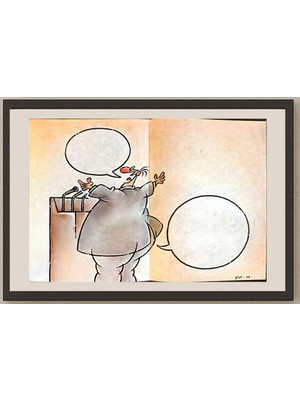 Karikatural Dachuan Xia 29X21CM Orijinal Karikatür BOD04130