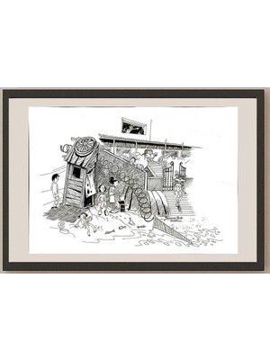 Karikatural Susana Soto 29X21CM Orijinal Karikatür BOD04862