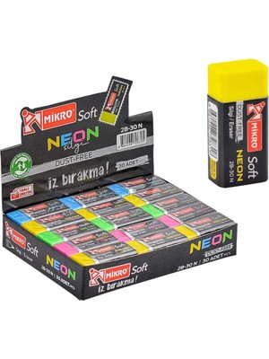 Micro Mikro Dust-Free Neon Silgi  1 Adet