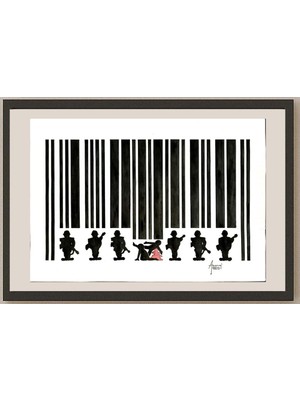 Karikatural Anang Hadl Handoko 43X30CM Orijinal Karikatür BOD04694