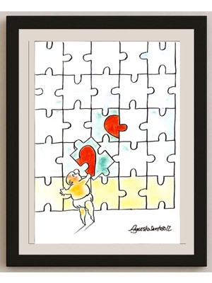 Karikatural Agus Eko Santoso 29X21CM Orijinal Karikatür BOD05180