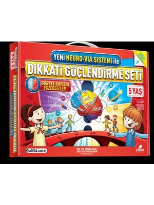 Dikkati Güçlendirme Seti Anasınıfı – 5 Yaş- Neuro-Via