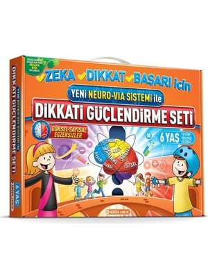 Dikkati Güçlendirme Seti Anasınıfı – 6 Yaş- Neuro-Via