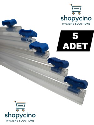 Shopycino 33 cm Streç Kayar Yedek Bıçak 5 Adet