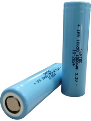 Nuvigo 3.2V IFR18650 1500 Mah Lifepo4 Pil