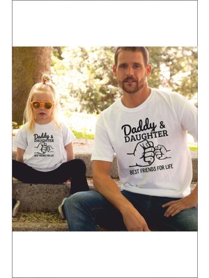 Hediyenza Daddy Daughter  - Baba Kız T-Shirt Kombin (Tekli Üründür Kombin Yapmak Için 2 Adet Sepete Ekleyiniz)