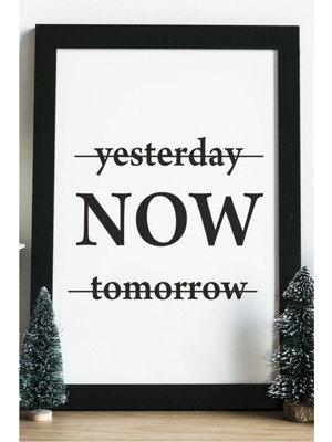 Hediyenza Now Ahşap 24X33 cm Tasarım Çerçeve