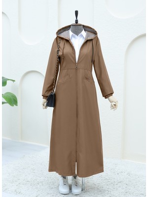 Moda Morfo Torba Cepli Bondit Trençkot  -Taba