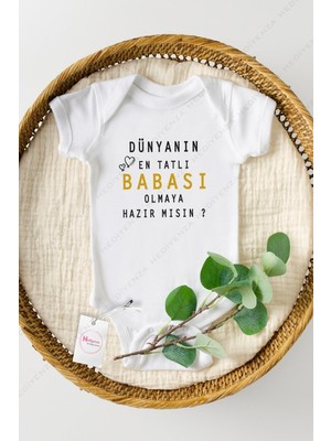 Hediyenza Dünyanın En Tatlı Babası Olmaya Hazır Mısın Sürpriz Bebek Müjdeli Zıbın