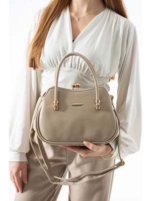 Byhakan Jn-53 Burslu Kadın Omuz Çantası Klipsli El Çantası Çapraz Çanta