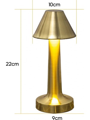 Go İthalat Mantar Lamba Dekoratif Masa Lambası USB Şarj Edilebilir Dokunma Kontrolü Göz Bakımı Sanatsal Komidin Yatak Odası Için Işık Oturma Odası Çalışma Odası Restoran (5491)