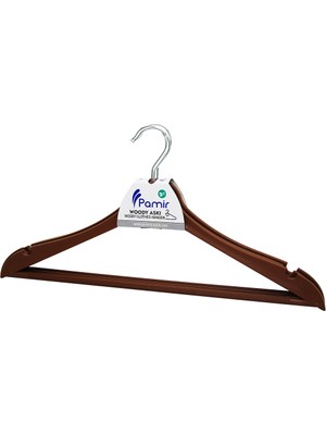 Go İthalat 3 Parça  Plastik Wody Metal Başlı Askı (5491)