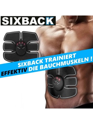 Go İthalat Smart Fitness Body Sixpad Ems Kol Bacak Karın Kas Geliştirici Spor Aleti (5491)