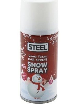 Go İthalat 12 Adet Snow Party Spray Kar Spreyi 150ML Her Yüzeye Kar Efektli Yazı Yazma (5491)
