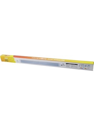 Go İthalat Nisaluce EAMP-107 2 Pcs 80W 120CM Kristal Bant Armatür BEYAZ=6500K Alüminyum Kapak IP20 - Y Bağlantı (5491)