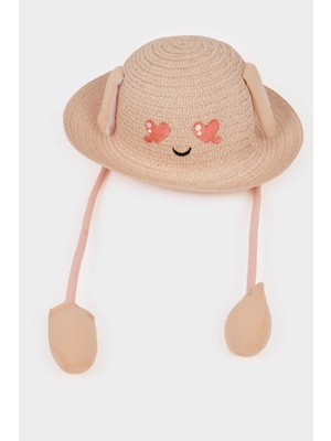 DeFacto Hasır Şapka Kız Çocuk G6068A826SM