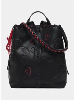 Desigual Siyah Kadın Sırt Çantası 26SAKP432000