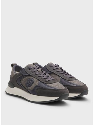 Boss Koyu Gri Kadın Sneaker B Icon_runn_wlsd