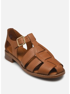 Clarks Taba Kadın Sandalet 26181218