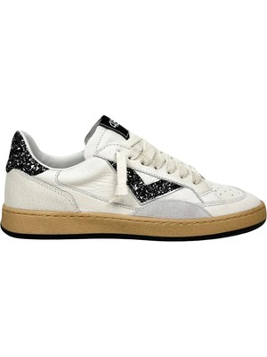 4B12 Antrasit - Beyaz Kadın Sneaker PLAYNEW-D227