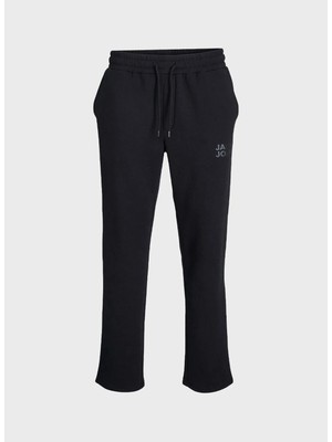 Jack & Jones Regular Fit Siyah Erkek Eşofman Altı 12207058 Jpstgordon Jjsoftsweatpant