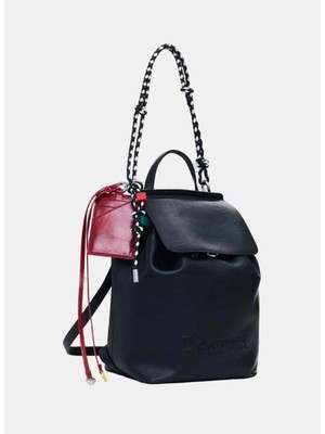 Desigual Siyah Kadın Sırt Çantası 26SAKP192000